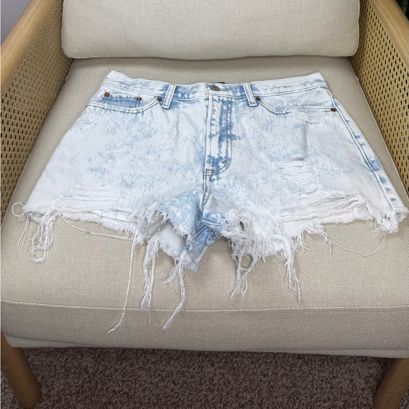 Abercrombie & Fitch Pants - Abercrombie & Fitch Annie High Rise Jean Shorts